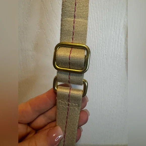 COACH Tattersall Graffiti Swingpack Crossbody Bag Heritage Purse Metal G… - Picture 8 of 11